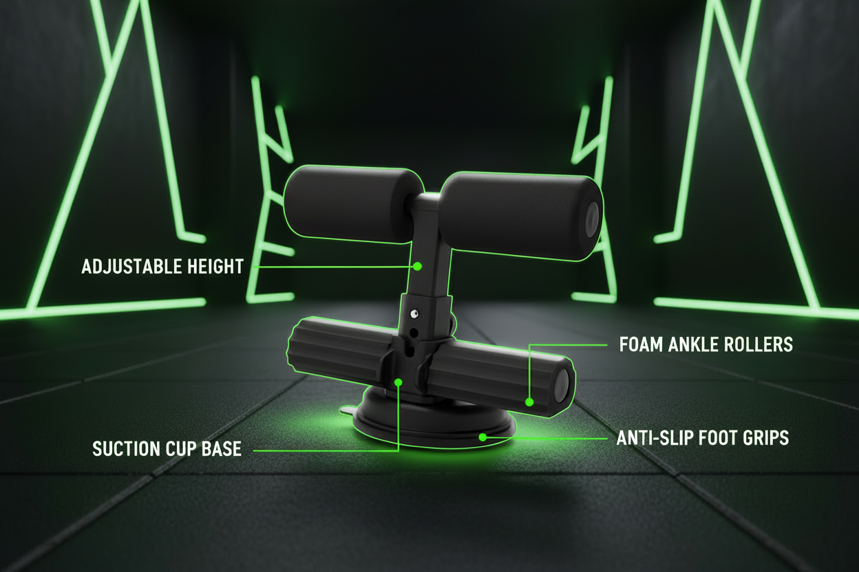 Zarflex™ - AbFlex Pro | Suction Cup Sit-Up Assist & Core Muscle Trainer