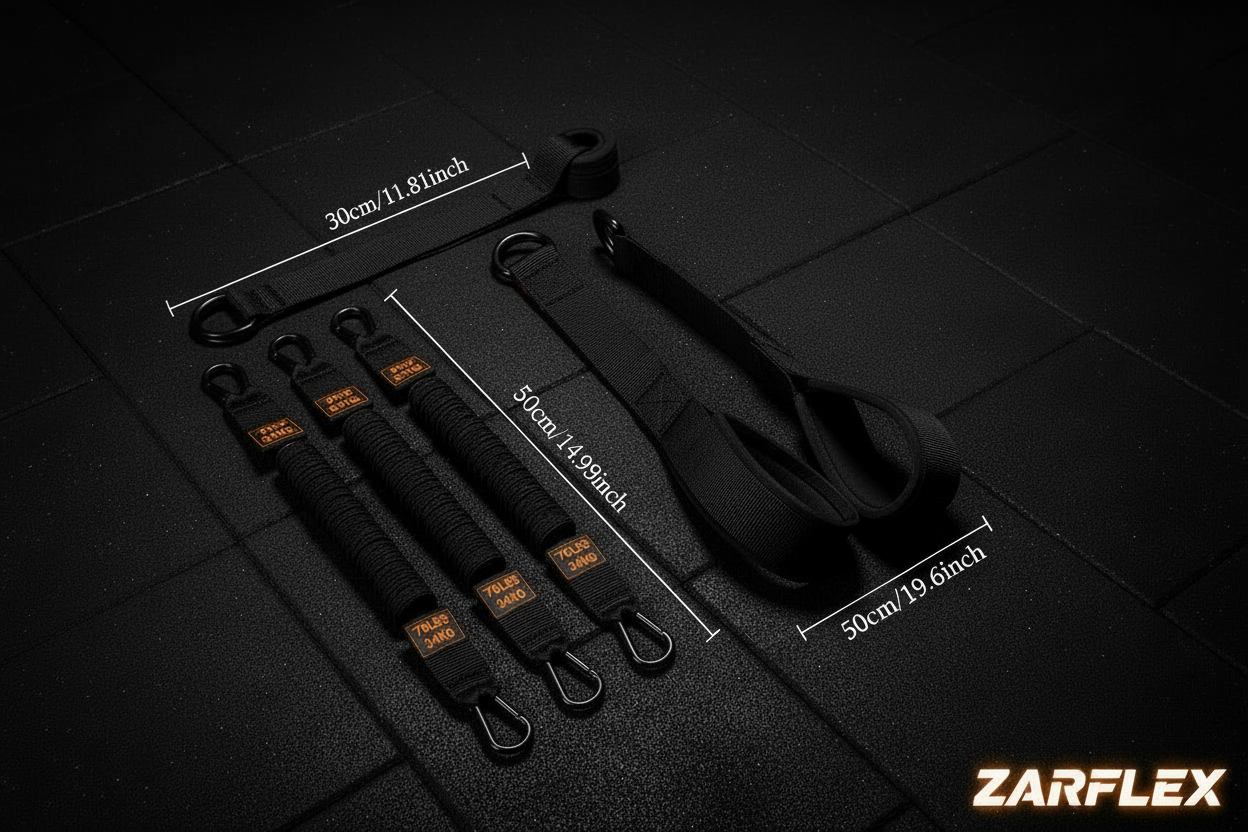 Zarflex Resistance Band Set - Black